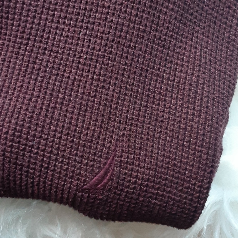 Nautica Burgundy Sweater - Picture 3 of 6